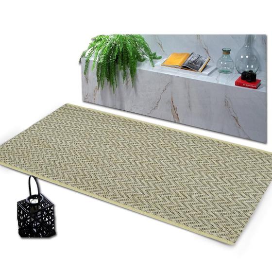 Imagem de Tapete Sisal Sala Quarto Antiderrap. 2,00X5,00 Clean S-476