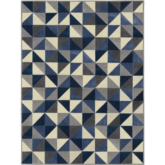 Imagem de Tapete Supreme Ladrilho São Carlos Azul 2,00x2,90m