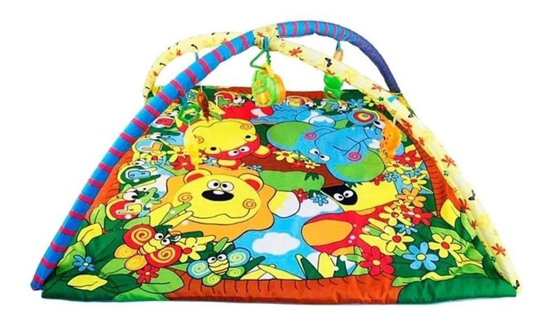 Tapete Tapetinho Brinquedos Infantil Bebê Musical Com 5 Móbile ...