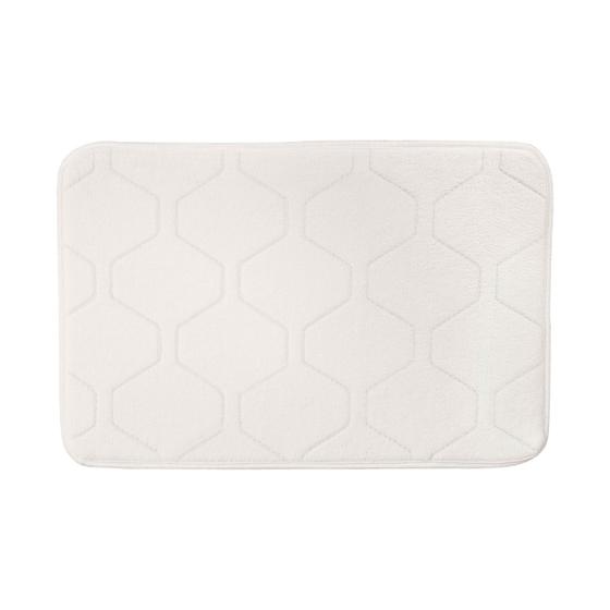 Imagem de Tapete Touch 01 0,50x0,80 - Branco - Edantex