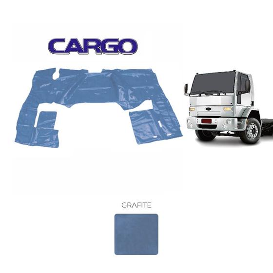 Imagem de Tapete Verniz Caminhão FD Cargo com Capo - Grafite