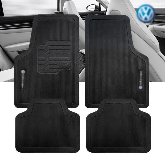 Imagem de Tapete VW Polo Fox Gol Voyage Borracha PVC