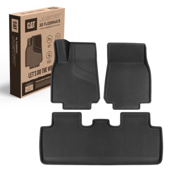 Imagem de Tapetes 3D JustFit para Tesla Model Y (2020-2024)