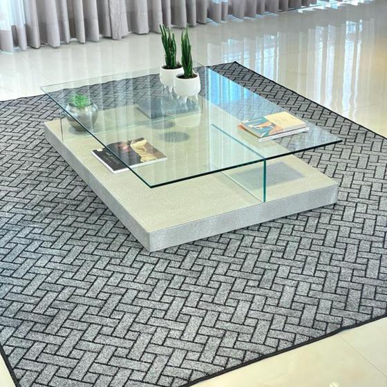 Imagem de Tapetes Para Sala Quarto 2,00x1,50 Fácil Limpeza Design Moderno