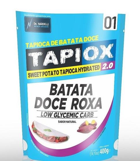Imagem de Tapioca Fit Batata Doce Tapiox 2.0 Low Carb Sem Glúten 400g