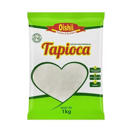 Imagem de Tapioca Goma De Mandioca Para Tapioca Vegano Sem Glúten 1kg