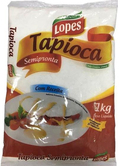 Imagem de Tapioca Semi Pronta - Lopes - 1kg