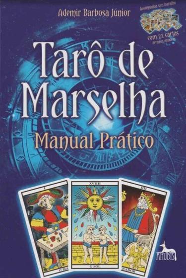 Imagem de Taro de Marselha -  Manual Prático-com 22 Cartas - ANUBIS EDITORES