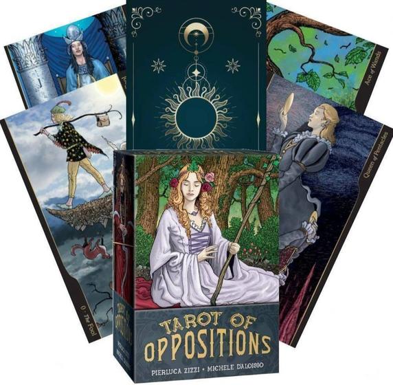 Imagem de Tarot Of Oppositions Deck Tarô Das Oposições Baralho de Cartas de Oráculo