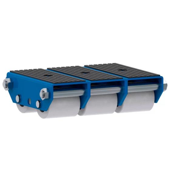 Imagem de Tartaruga com Rodas de Nylon 6Ton Traseira TN6000 BOVENAU
