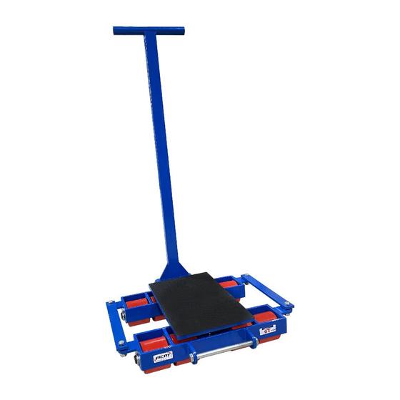 Imagem de Tartaruga com Rodas de Poliuretano 6 Ton Giratória Ref TM006P ACM TOOLS