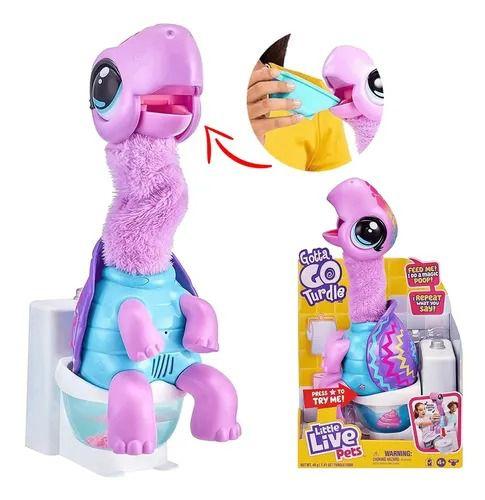 Tartaruga Interativa Gotta Go Turdle Little Live Pets - Com Som e ...