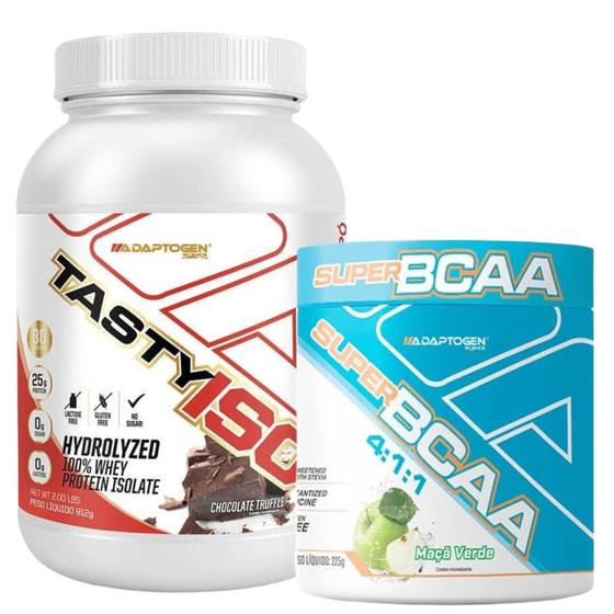 Imagem de Tasty Iso 900g + BCAA - Adaptogen