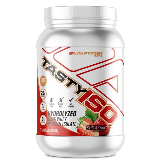 Imagem de Tasty Iso 900g Whey Protein Isolado e hidrolisado Adaptogen