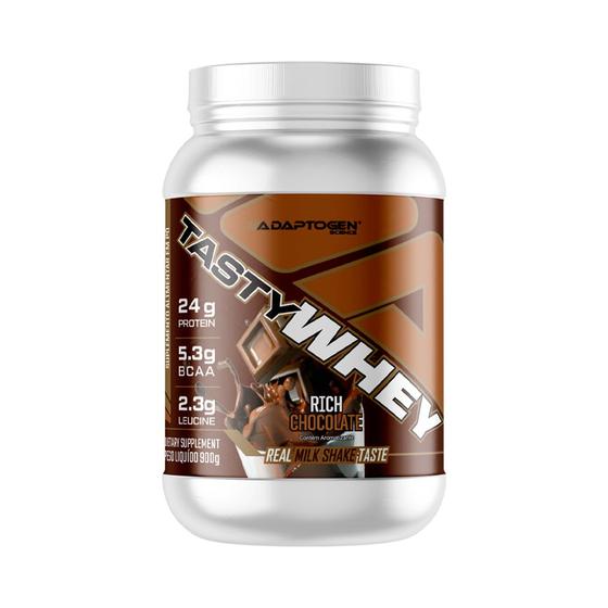 Imagem de Tasty Whey 3W (900g) Rich Chocolate Adaptogen