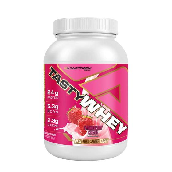 Imagem de Tasty Whey 3W Morango 900g