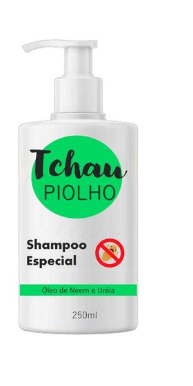 Imagem de Tchau Piolho - Shampoo combate piolho, caspa, lêndea e dermatite seborreica. 250 ml