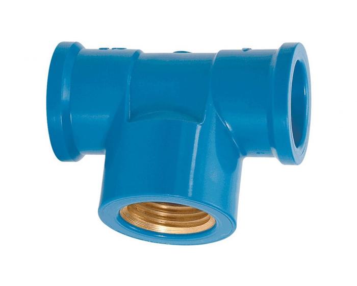 Imagem de Te Plastubos Azul 25X20Mm 3/4equotX1/2equot