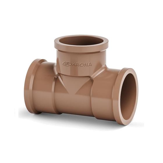 Te PVC Soldável Krona - Conexão Hidráulica T - Magazine Luiza