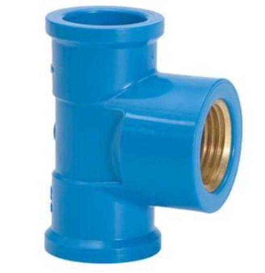 Imagem de Tê Soldável Com Bucha de Latão 25x1/2 Amanco