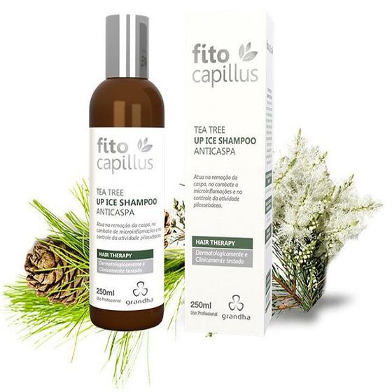 Imagem de Tea tree up ice grandha shampoo anticaspa 250ml