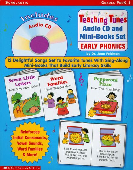 Imagem de Teaching tunes cd with mini-books set early phonics - SCHOLASTIC