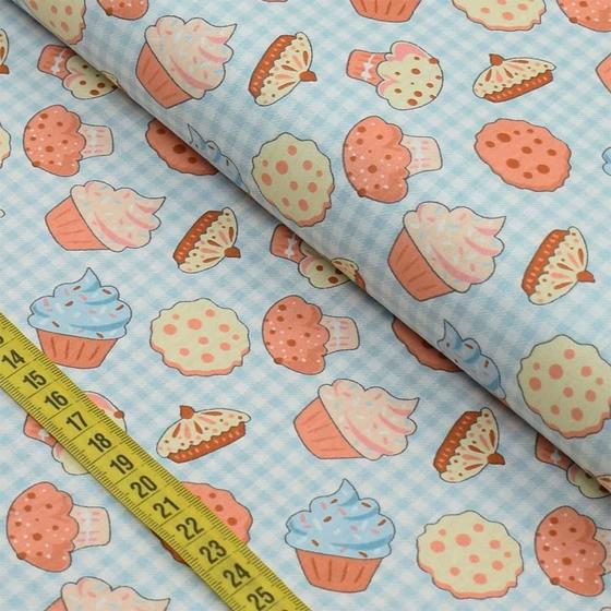 Imagem de Tecido Estampado para Patchwork - Bakery 01 (0,50x1,40)