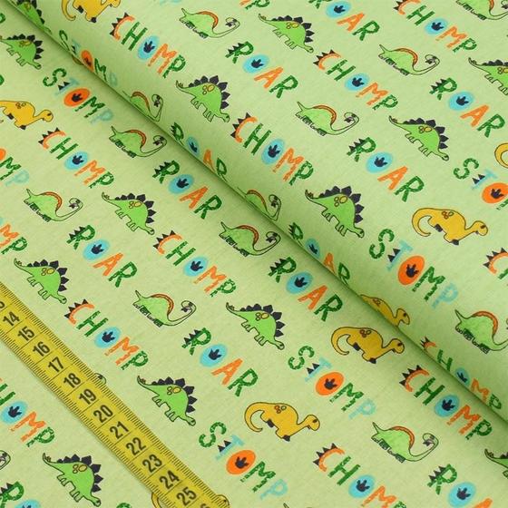Imagem de Tecido Estampado para Patchwork - Dinossauro 5 (0,50x1,40)