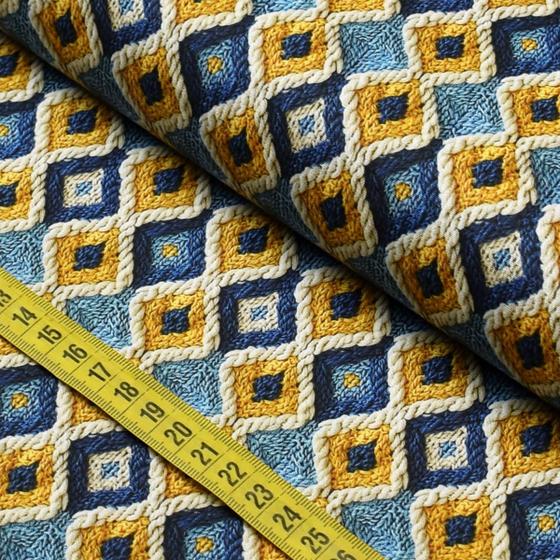 Imagem de Tecido Estampado Para Patchwork - Floral Manual 2772 (0,50X1,50)