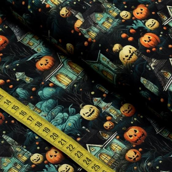 Imagem de Tecido Estampado para Patchwork - Halloween 48 (0,50x1,50)