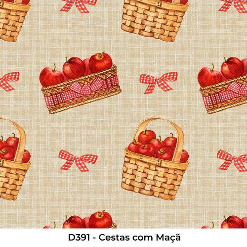 Imagem de Tecido Fabricart Digitais  (VENDAS A PARTIR DE 25 CM X 1,40 MT LARGURA)/ Coleção Florais Vintage e Festival das Frutas.