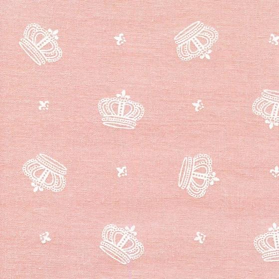Imagem de Tecido Fast Patch Termodinâmico 24x35cm - Estampado Coroa de Kate Rosa