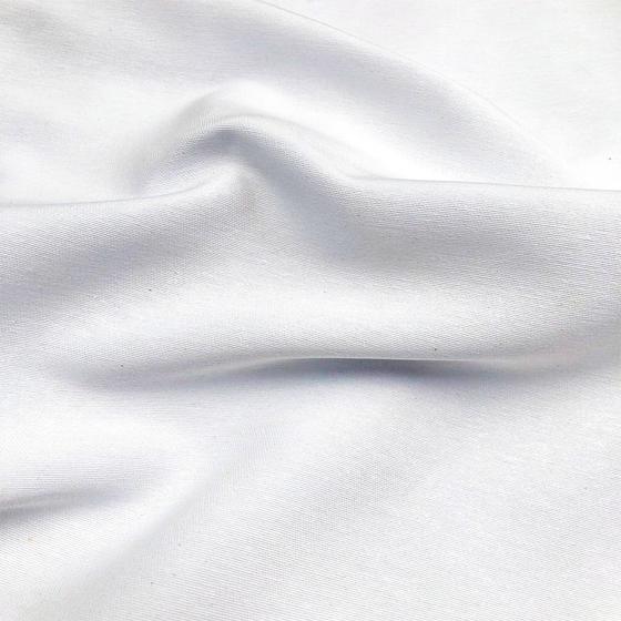 Imagem de Tecido Jacquard Tradicional Liso Branco - 2,80m de Largura