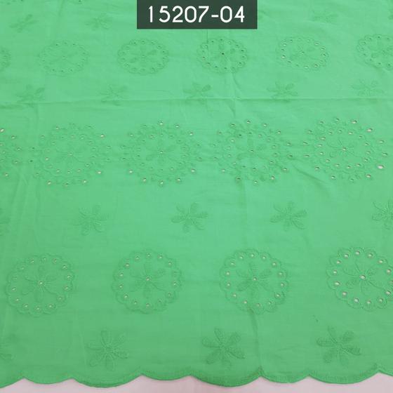 Imagem de Tecido Laise (D1492-C) 100% Algodão Verde