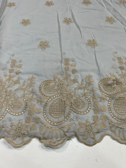 Tecido Laise Richilieu Barrada premium 100% algodão (1m x 1,30m) - Impacto tecidos Imagem de Tecido Laise Richilieu Barrada premium 100% algodão (1m x 1,30m)