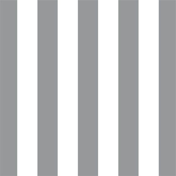 Imagem de Tecido para Decoração Estampado Listrado Cinza e Branco