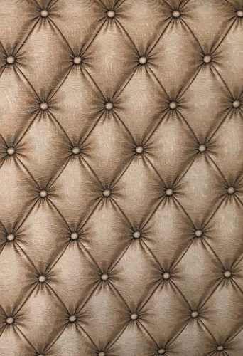 Imagem de Tecido para Decoração Jacquard Estampado Capitonê Marrom