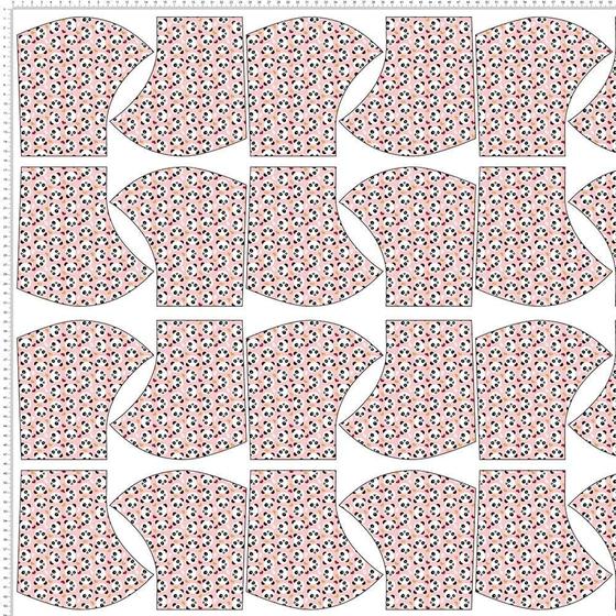 Imagem de Tecido para Máscaras Infantil: Pandas Cor 2336 (0,60x1,40)