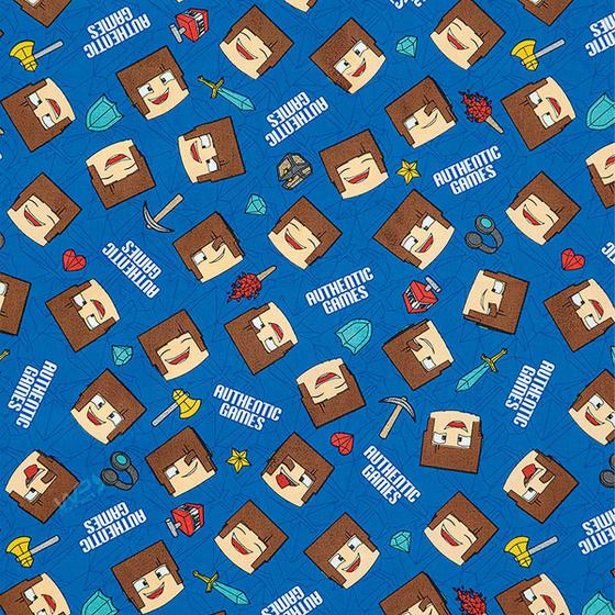 Imagem de Tecido Para Patchwork Authentic Games Corte 1,50m x 0,50m - Wp Connect
