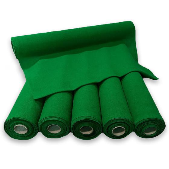 Imagem de Tecido Pé De Galinha Verde Vermelho Preto, rolo 10 Metros