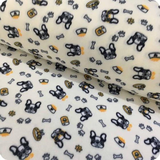 Imagem de Tecido Soft Estampado 6m X 1,60m Para Mantas Pijamas Pets