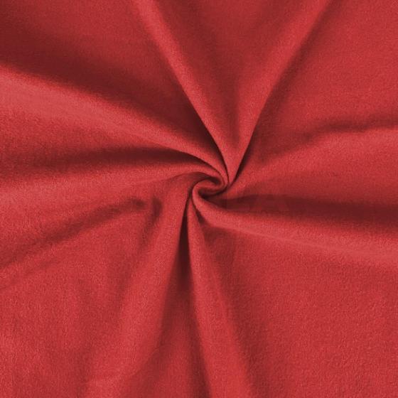 Imagem de Tecido Veludo Vermelho 10x1.40 Metros em Malha Forração Moda 230 G/m²