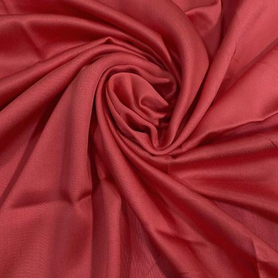 Imagem de Tecido Viscose Acetinada 100% Viscose Coral