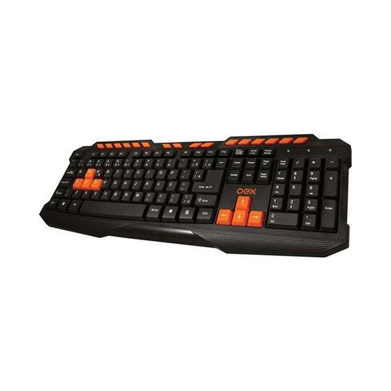 Imagem de Teclado Action TC-200 com fio OEX - Laranja