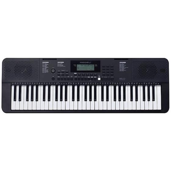Imagem de Teclado Arranjador  Medeli MK100 61 Teclas Sensitivas C/ Multi Funções