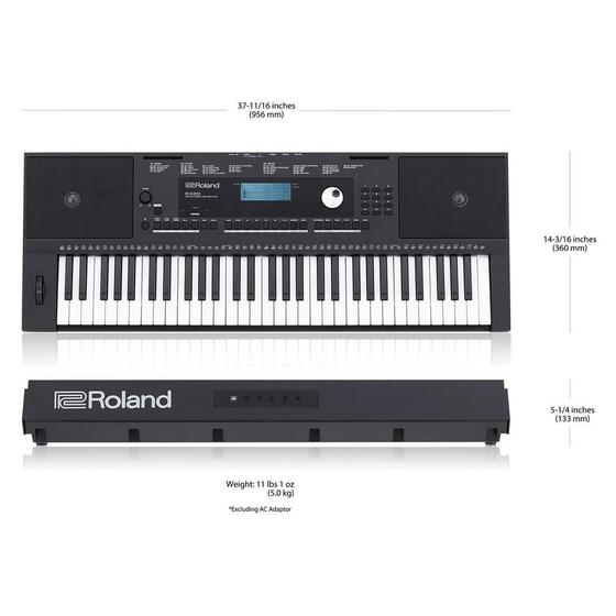 Imagem de Teclado Arranjador Roland E-x20a  C/ Fonte  Garantia  Nfe