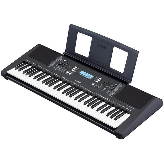 Teclado Arranjador Yamaha PSRE373 Preto Menor preço em Teclado Arranjador Yamaha PSRE373 Preto