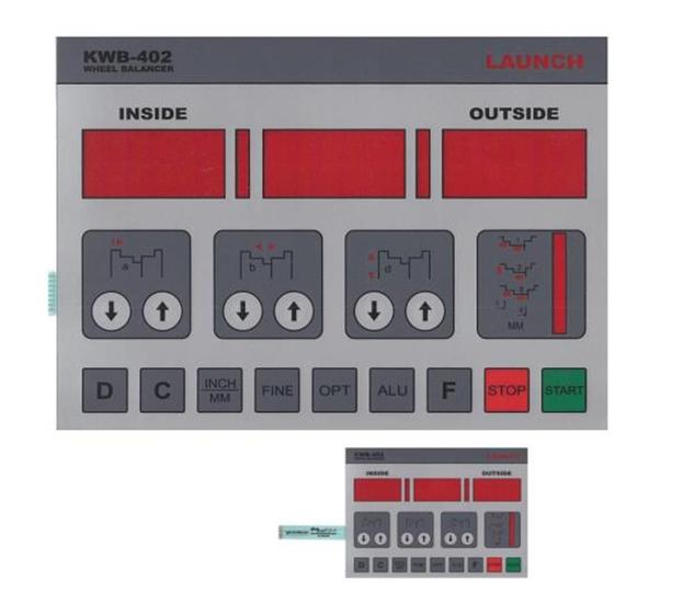 Imagem de Teclado Balanceador De Rodas Launch Kwb 402 - Cód 878