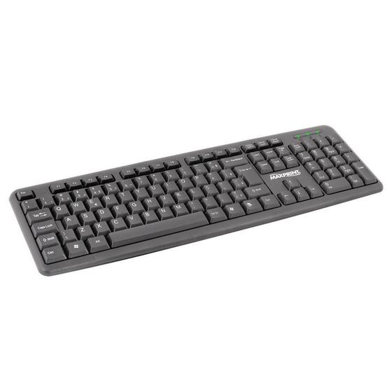 Teclado Usb Preto 60814-5 Maxprint