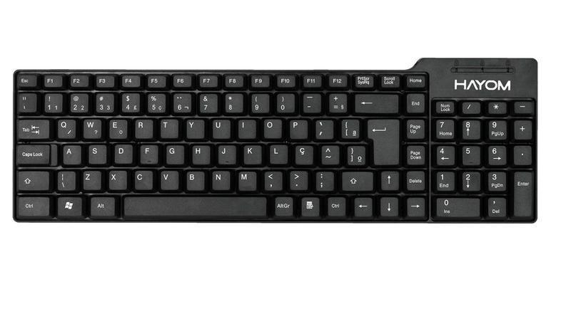 Imagem de Teclado basico usb - tc3201 - hayom - Hayon